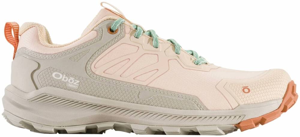 NEW OBOZ women's katabatic low b-dry shoe in melon